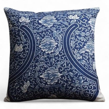 Cotlen – Baumwoll - Leinen Akzentbezug mit Print - Design - Kissen - Voldeva