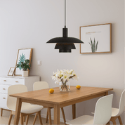 Dänische Stil LED Hängeleuchte Modernes Design - Deckenleuchte - Schwarz - Voldeva