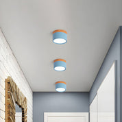 Deckenleuchte im minimalistischen Zylinder - Design - Deckenleuchte - Dunkelblau - Voldeva