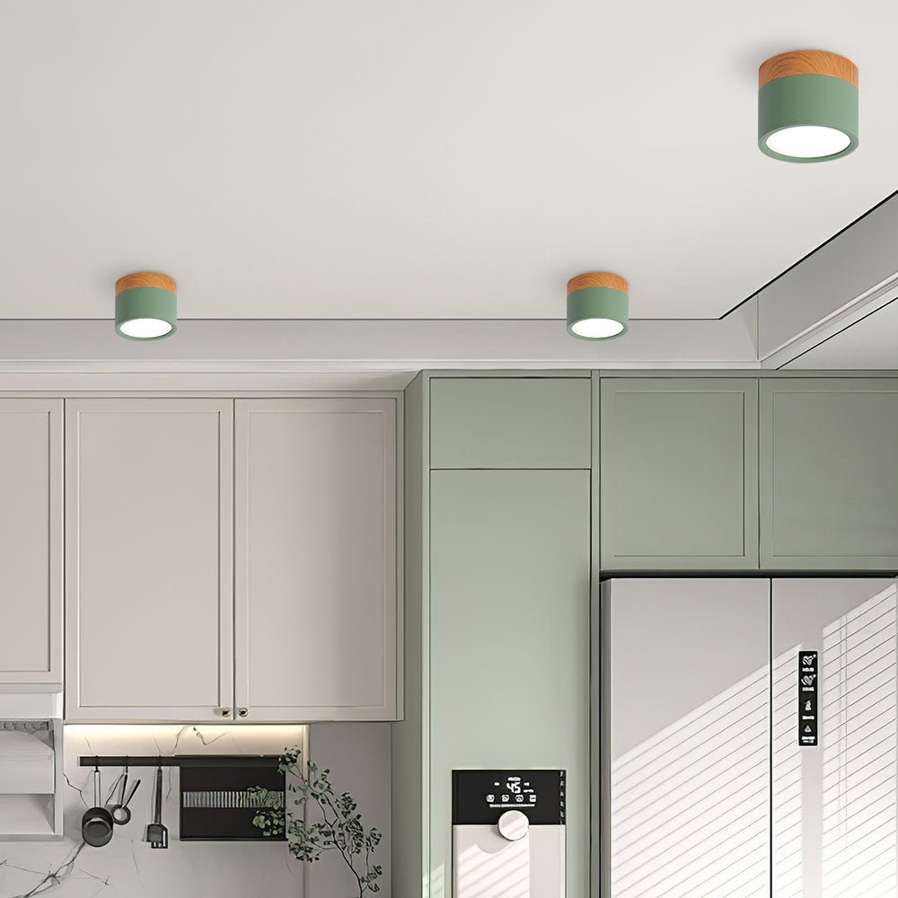 Deckenleuchte im minimalistischen Zylinder - Design - Deckenleuchte - Voldeva
