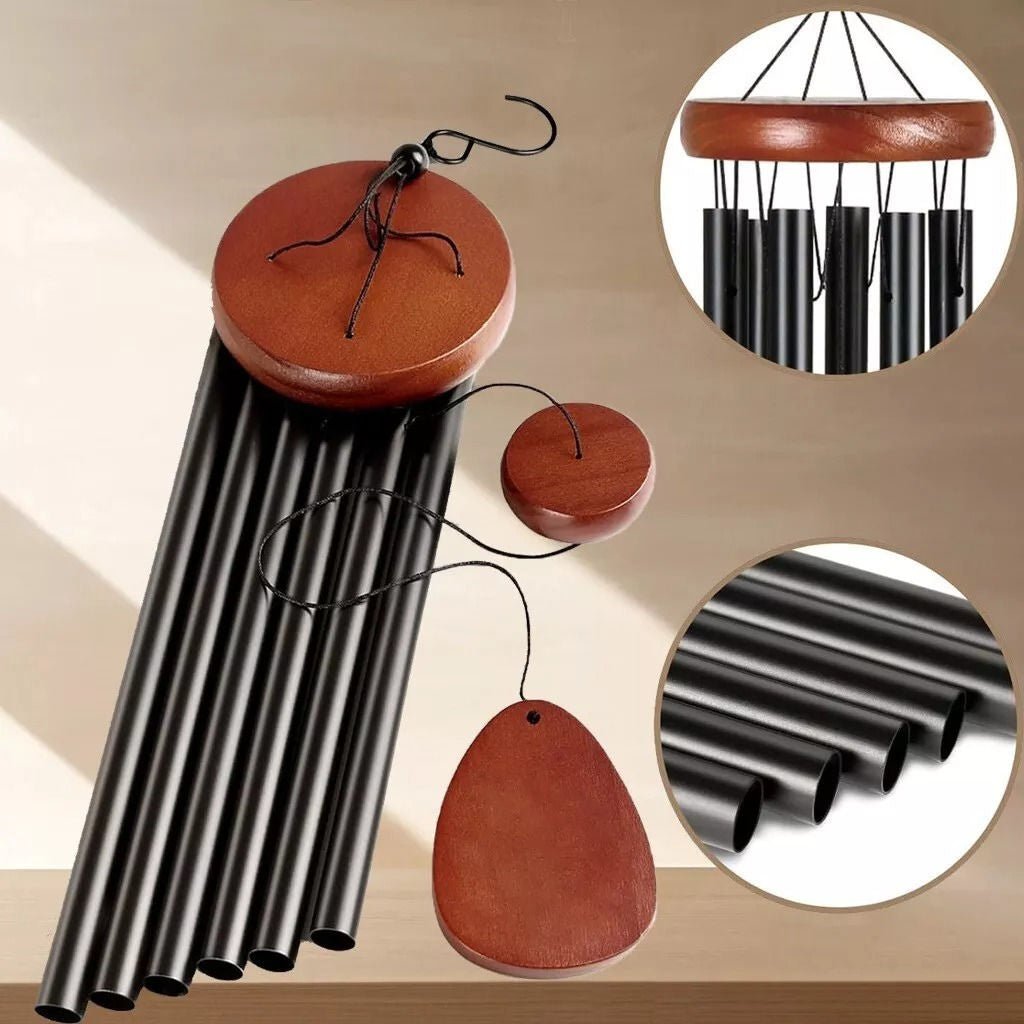 Deep Tone - Windspiele aus Edelstahl für ruhiges Ambiente - Deep Tone Wind Chimes - Voldeva