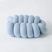 Dekorativ Knotenförmiges Sofakissen - Kissen - Blau - Voldeva