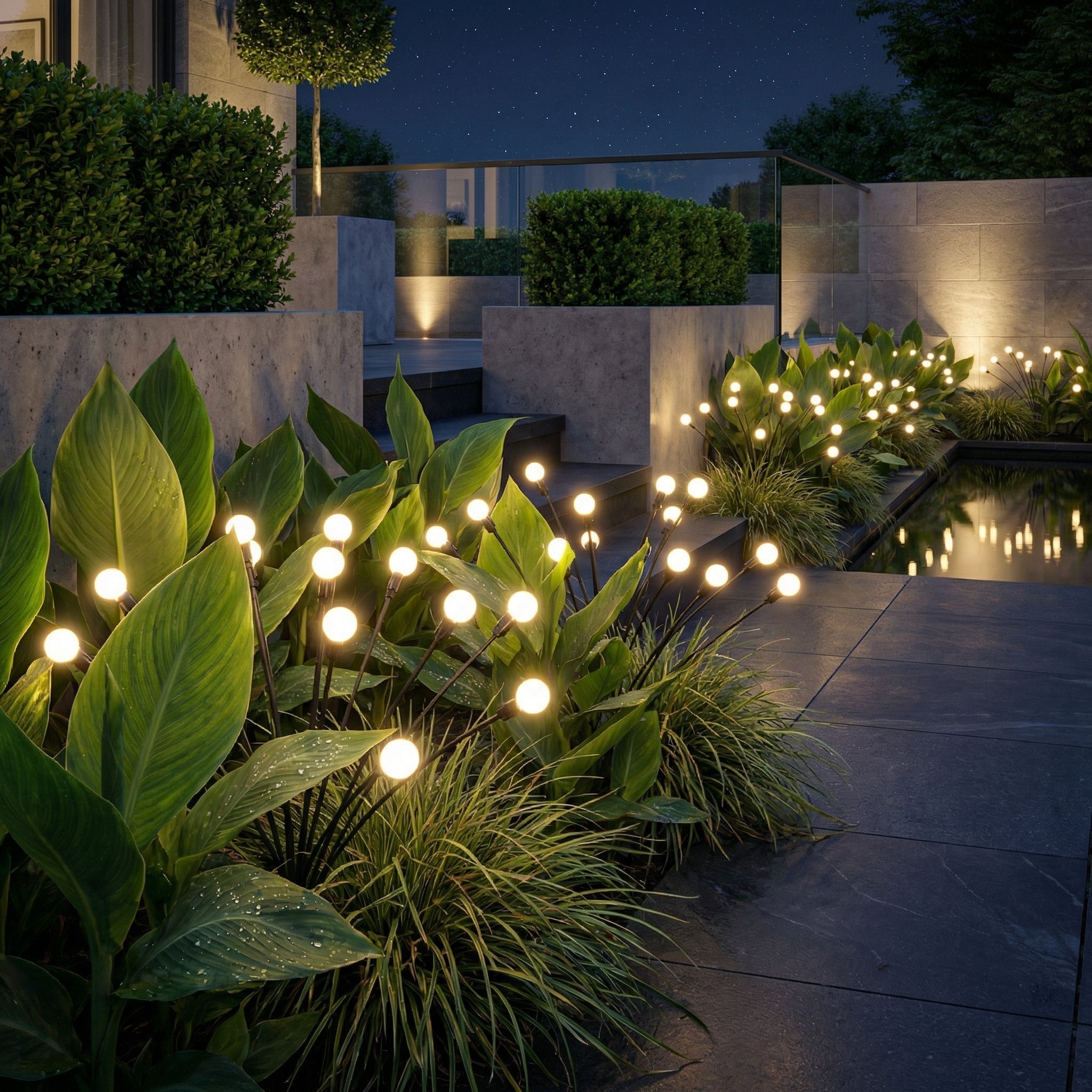Dekorative Solar Feuerfly Gartenlampe - Dekorative Beleuchtung - Voldeva