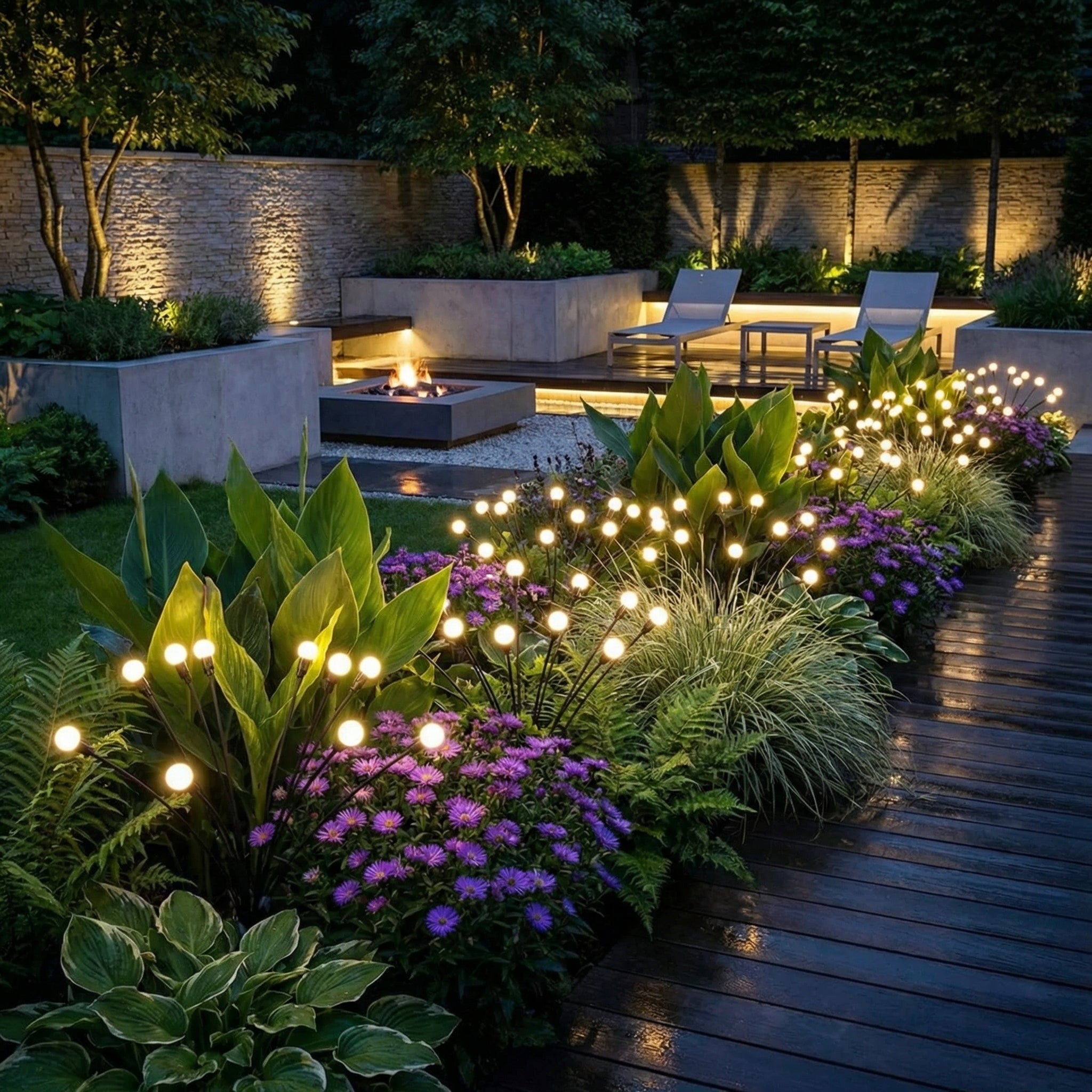 Dekorative Solar Feuerfly Gartenlampe - Dekorative Beleuchtung - Voldeva