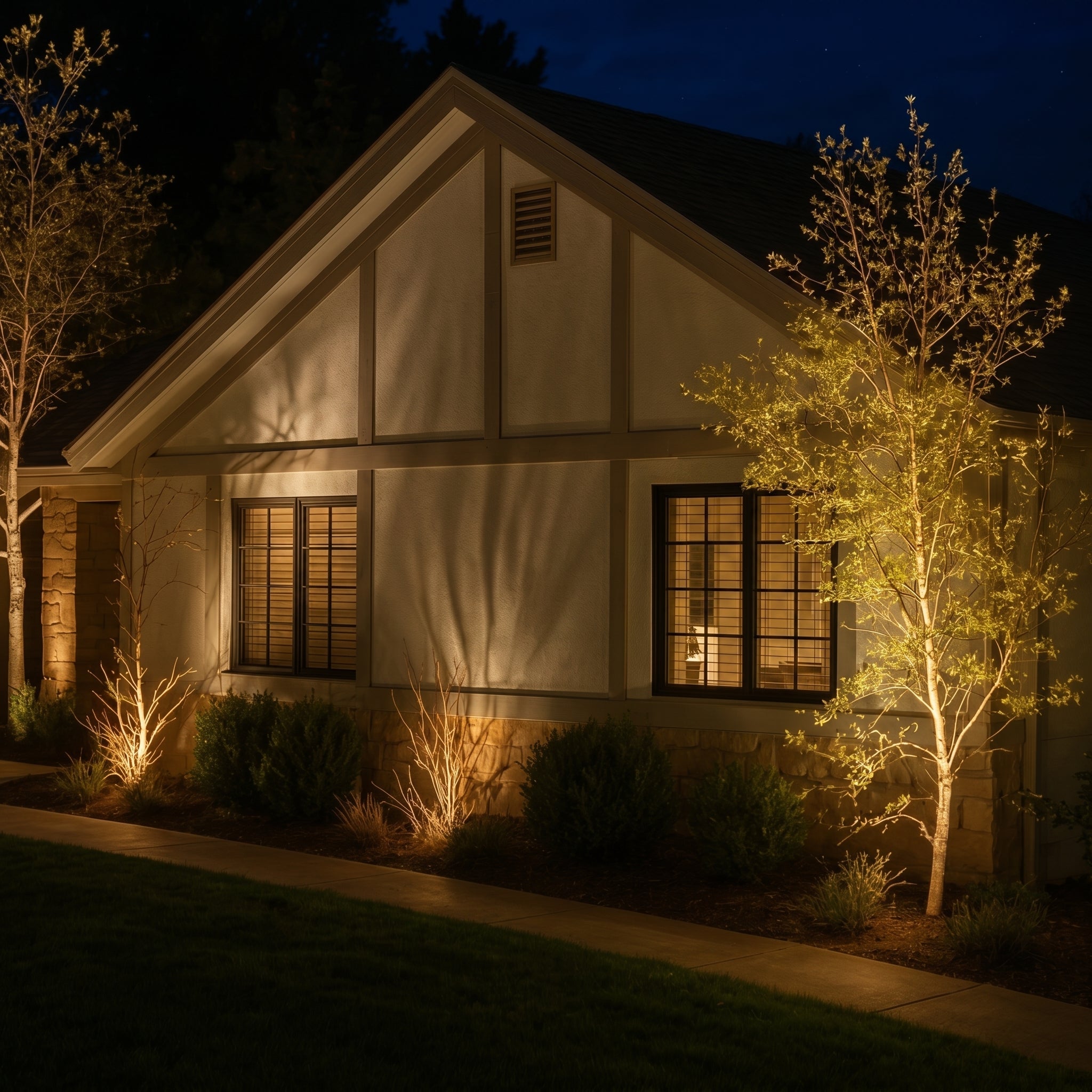 Dekorative Solar Gartenleuchte mit buntem Lichteffekt - Gartenbeleuchtung - Farbiges Licht - Voldeva