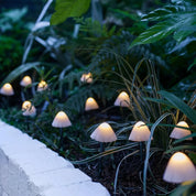 Dekorative Solar LED - Pilz Gartenleuchte - Beleuchtung - Voldeva
