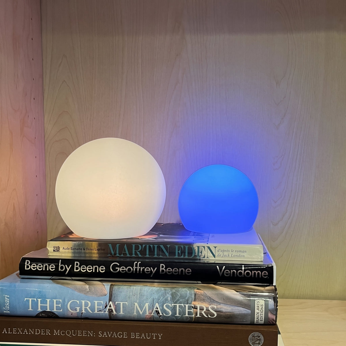 Dimmbare Kugelförmige LED-Leuchte mit RGB-Farbmodi - Table Lamps - 12 cm (Durchmesser) - Voldeva