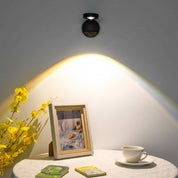 Drehbarer LED - Wandspot für Gemälde und Dekoration - Wandleuchte - Schwarz - Voldeva