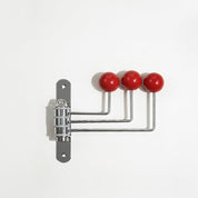 Drehbarer Wandhaken mit Kugelspitzen - Haken - Rot - Voldeva