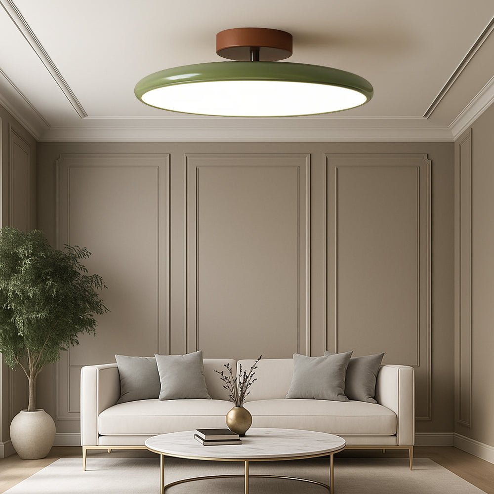 Drift Verstellbare LED Deckenleuchte Modernes Design - Deckenleuchte - Grün - Voldeva