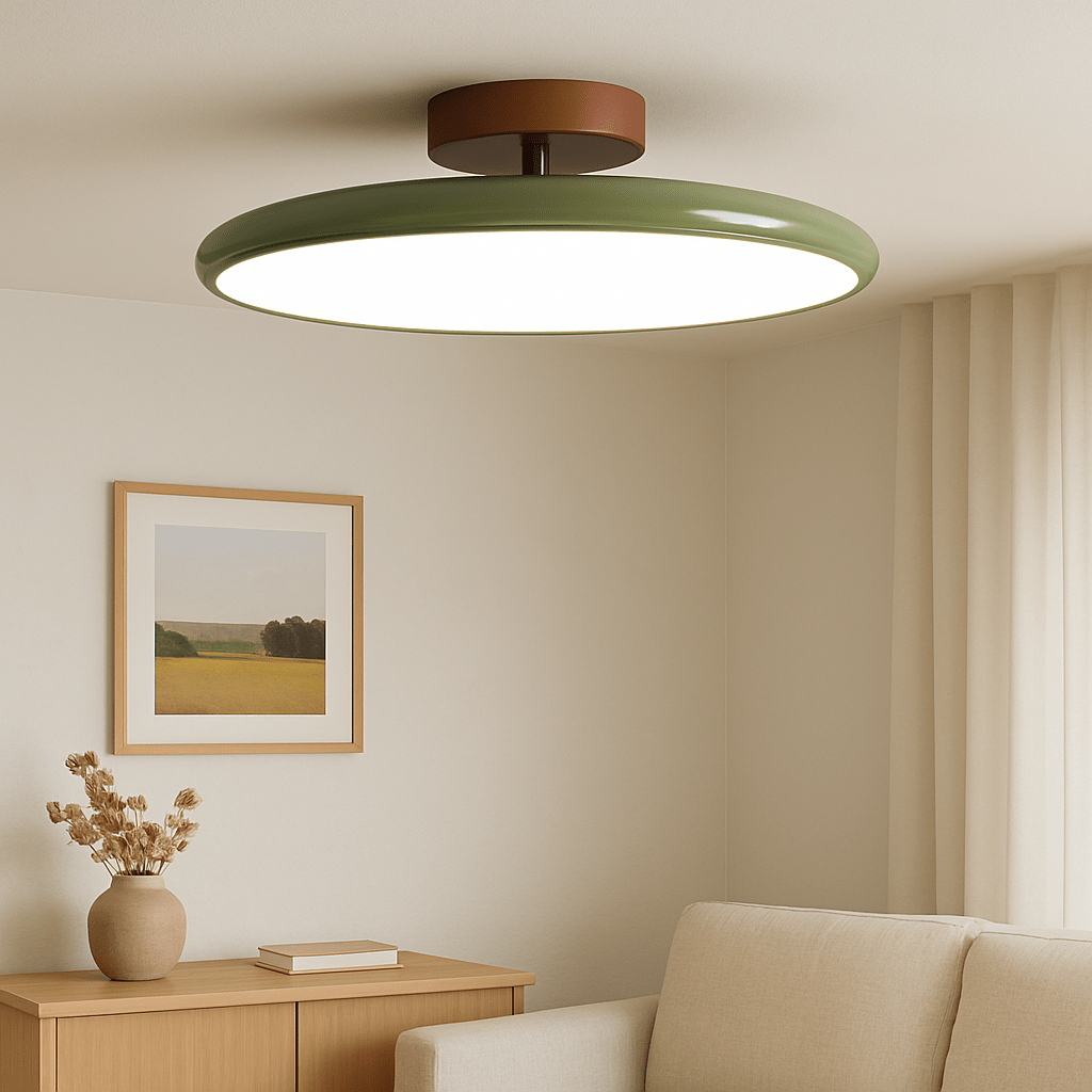 Drift Verstellbare LED Deckenleuchte Modernes Design - Deckenleuchte - Grün - Voldeva