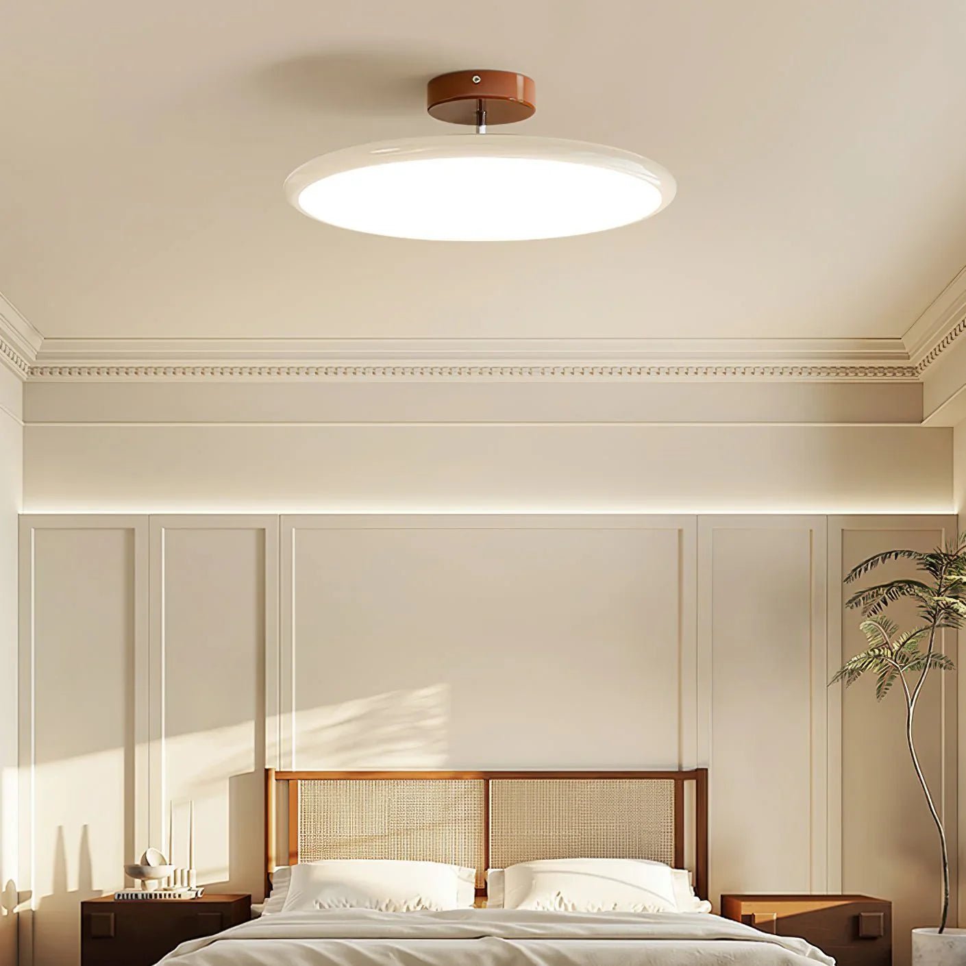 Drift Verstellbare LED Deckenleuchte Modernes Design - Deckenleuchte - Beige - Voldeva
