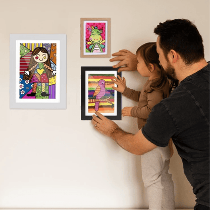 Easy - Change Bilderrahmen - Kinderkunstwerke ausstellen und aufbewahren - Picture Frame - Voldeva
