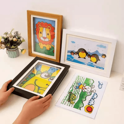Easy - Change Bilderrahmen - Kinderkunstwerke ausstellen und aufbewahren - Picture Frame - Voldeva
