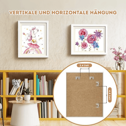 Easy - Change Bilderrahmen - Kinderkunstwerke ausstellen und aufbewahren - Picture Frame - Voldeva