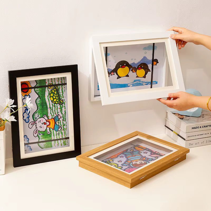 Easy - Change Bilderrahmen - Kinderkunstwerke ausstellen und aufbewahren - Picture Frame - Voldeva