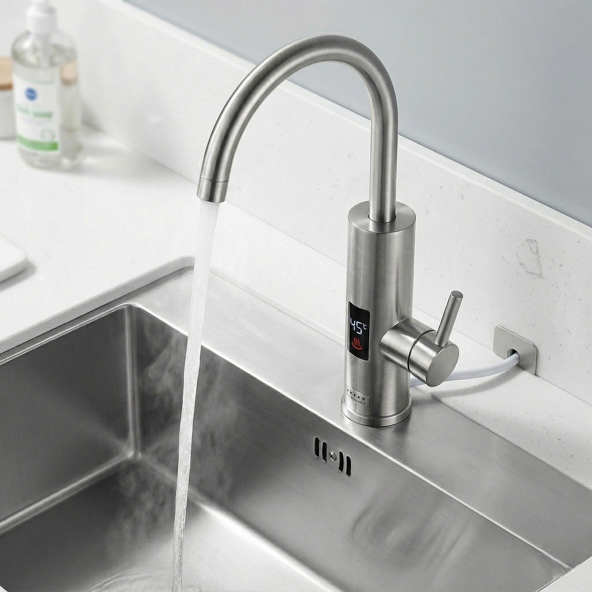 Elektrische Sofortheizung Küchenarmatur - Wasserhahn - Voldeva