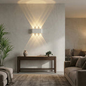 Elina – Moderne LED Wandleuchte für Innen & Außen in Schwarz & Weiß - Wandleuchte - 2W | Weiß  - Voldeva