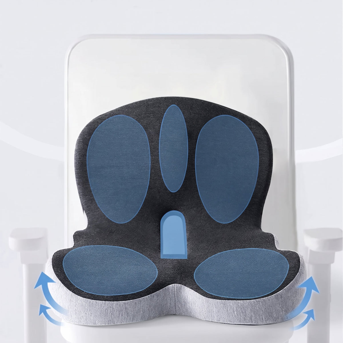 Ergonomisches Sitzkissen mit Rücken und Hüftstütze - Chair Cushions & Pads - Voldeva