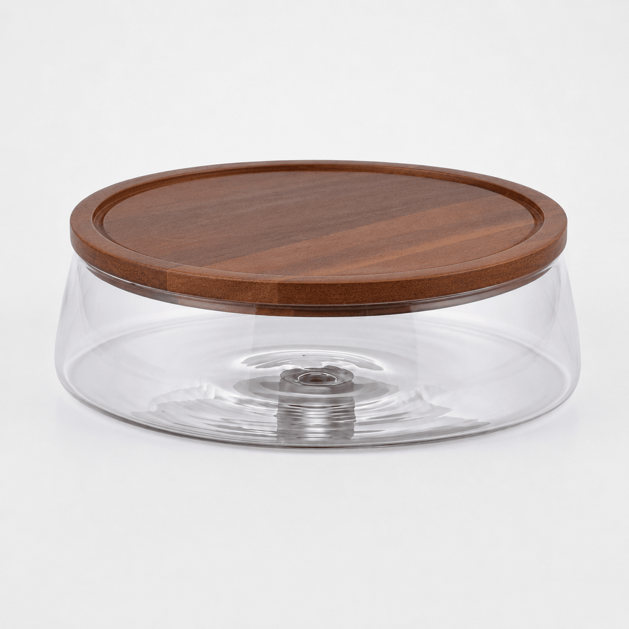 Etagere Vorratsbehälter mit Holzdeckel - Food Storage - 8x23.5 cm - Voldeva