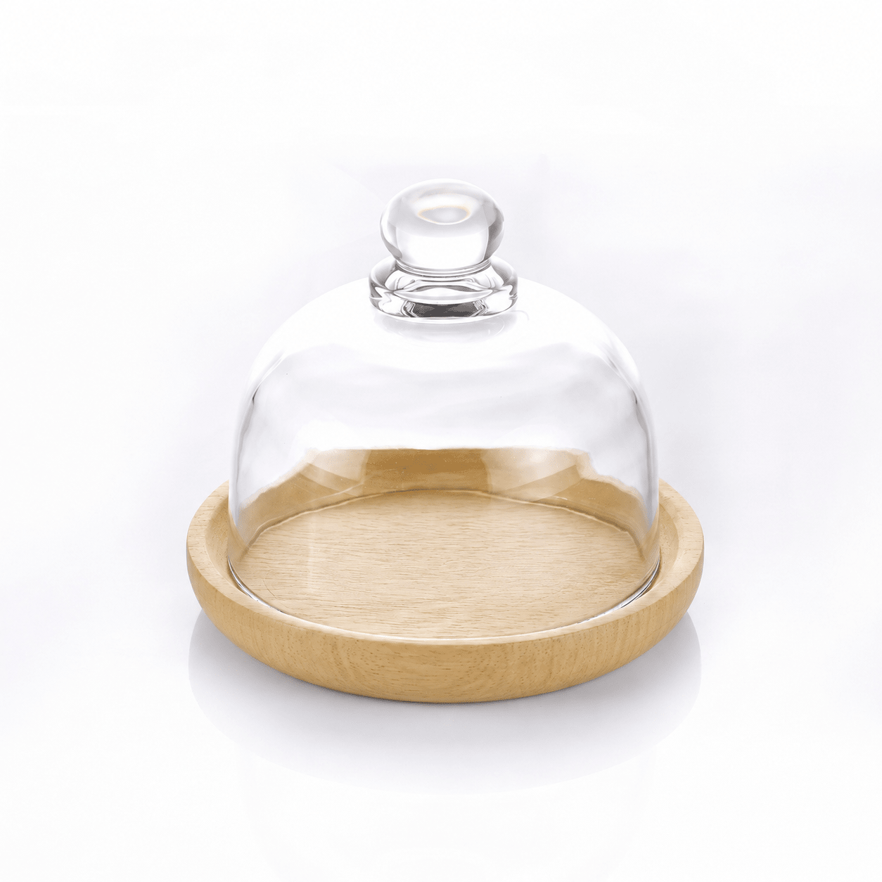 Etagere Vorratsbehälter mit Holzdeckel - Food Storage - 8x23.5 cm - Voldeva