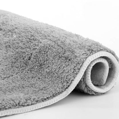 Flachmopp - aus Edelstahl mit wiederverwendbaren Bio - Baumwolltüchern - Wischmopp - Voldeva