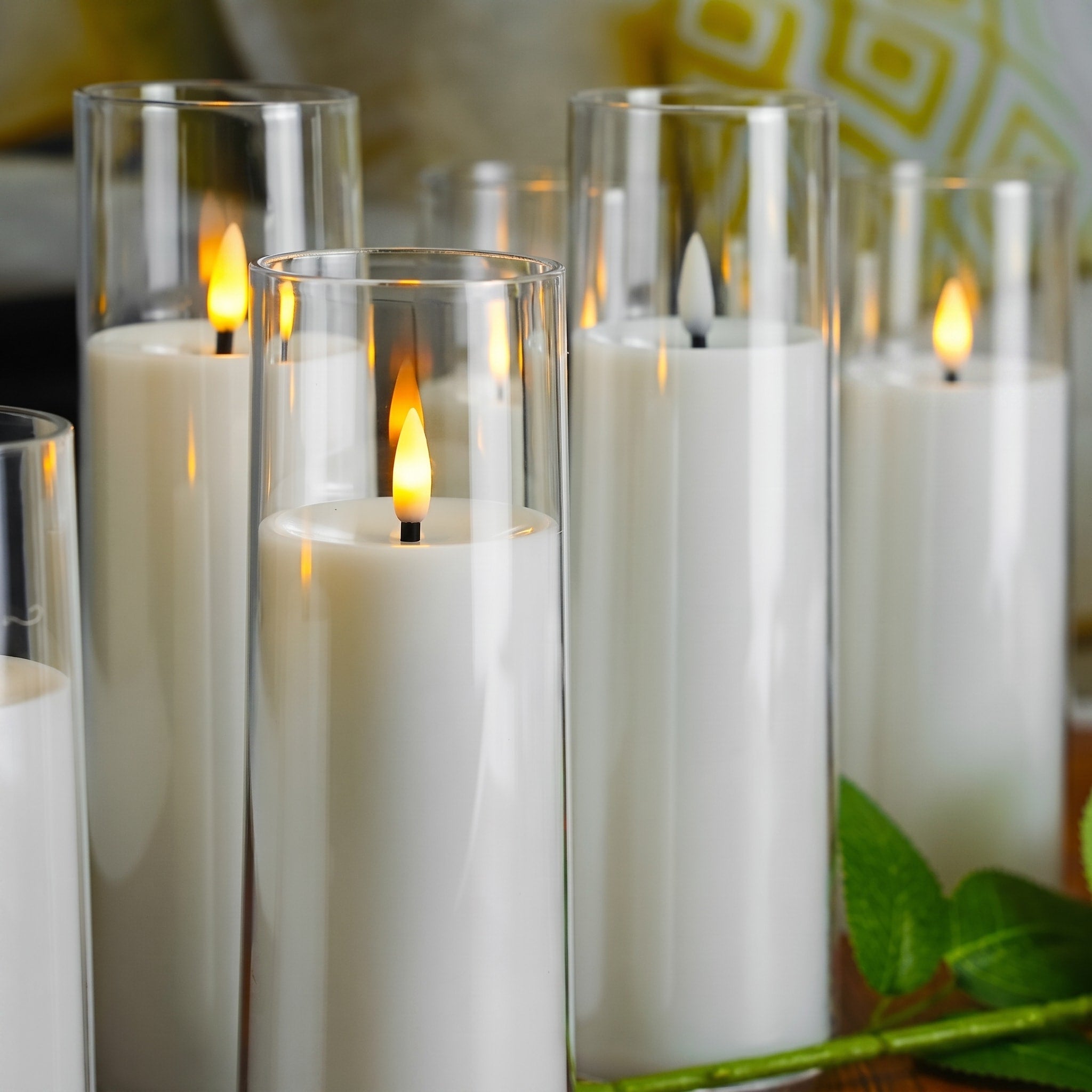 Flammenlose LED Kerzen im 9er Set - Flameless Candles - Voldeva