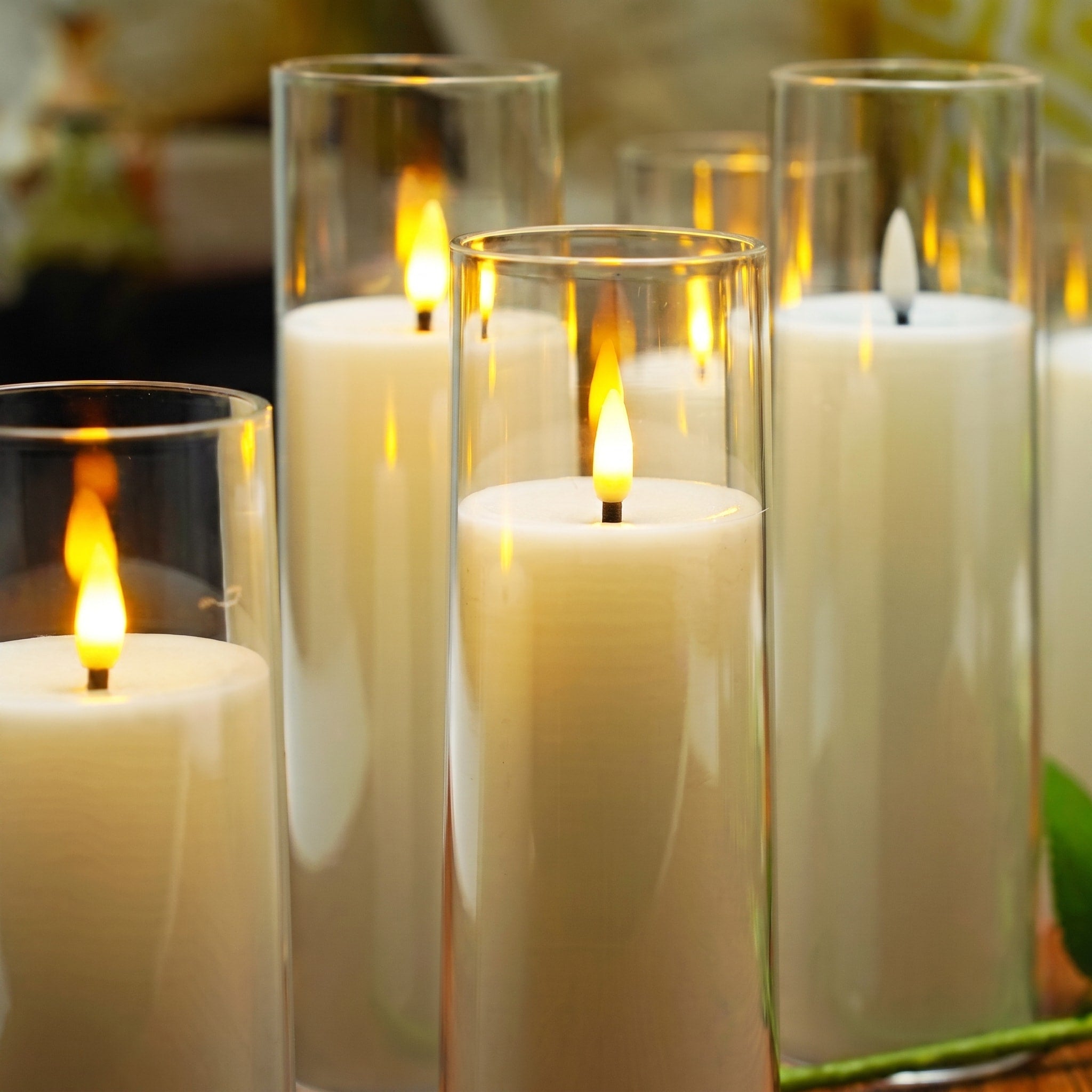 Flammenlose LED Kerzen im 9er Set - Flameless Candles - Voldeva