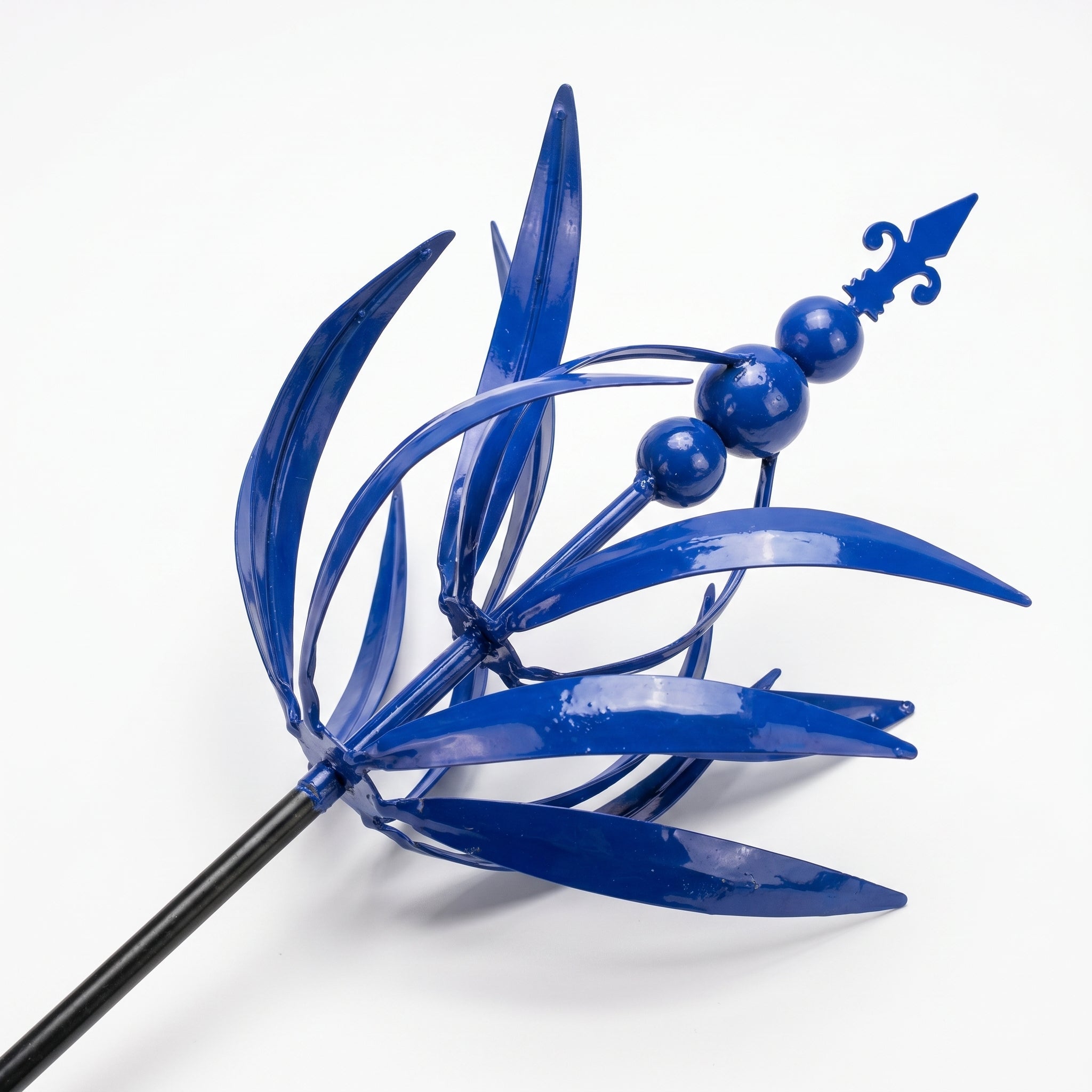 Garten - Windspinner mit Lotusblumen - Design - Windrad - Voldeva