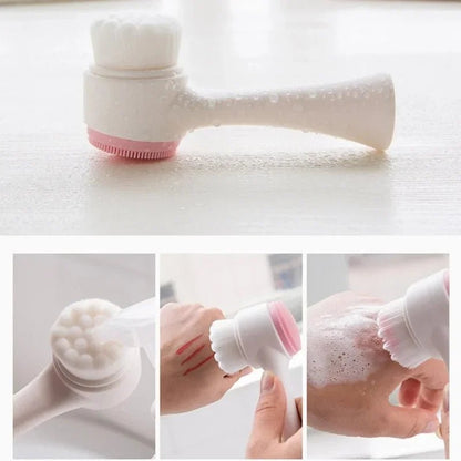 Gesichtsreiniger Silikon 3D Tiefenreinigung Peeling porentief - Beauty & Personal Care - Voldeva