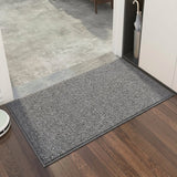 Gewebte Türmatte Mit Gummirücken Rutschfest Waschbar