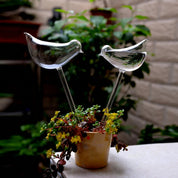 Glas Selbstbewässerungsfigur für Zimmerpflanzen - Selbstbewässerndes Glas - Vogel - Voldeva