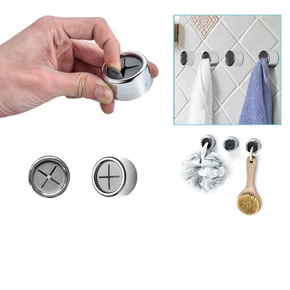 GripTowel–Selbstklebende Handtuchhalter für Küche und Bad (Set 3) - Voldeva