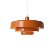 Hängeleuchte im Modernen Dreischichtigen Design - Pendelleuchten - Orange - Voldeva