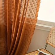Häkelvorhang Im Boho - Stil Für Wohn - Und Schlafzimmer - Vorhänge - 100x150 cm - Voldeva