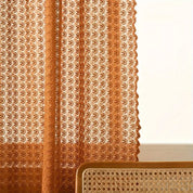 Häkelvorhang Im Boho - Stil Für Wohn - Und Schlafzimmer - Vorhänge - 100x150 cm - Voldeva