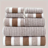 Handtuch Set aus weichem Vlies für Bad und Wellness