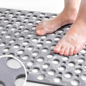 Jonas – PVC Duschmatte Rutschfest & Hygienisch - Duschmatte - Grau - Voldeva