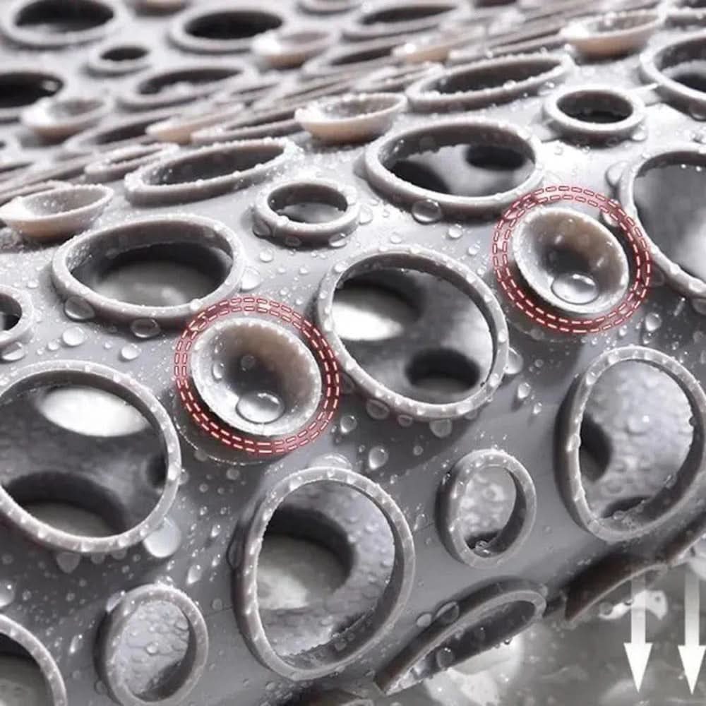 Jonas – PVC Duschmatte Rutschfest & Hygienisch - Duschmatte - Voldeva