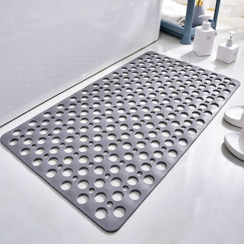 Jonas – PVC Duschmatte Rutschfest & Hygienisch - Duschmatte - Grau - Voldeva