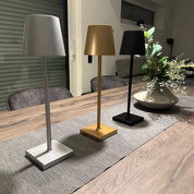 Kabellose Eisen Tischleuchte Wiederaufladbar & Dimmbar - Lampen - Grün - Voldeva