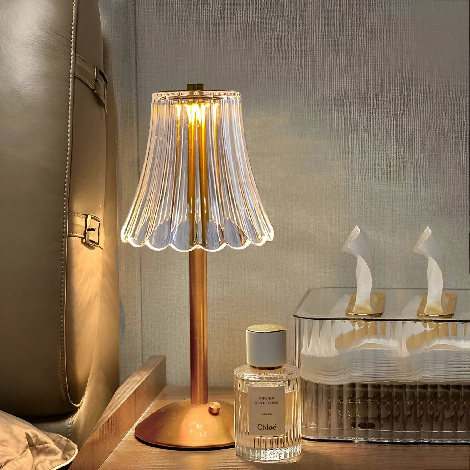 Kabellose Tischlampe mit elegantem und zeitlosem Design - Tischlampen - Cristine - Voldeva