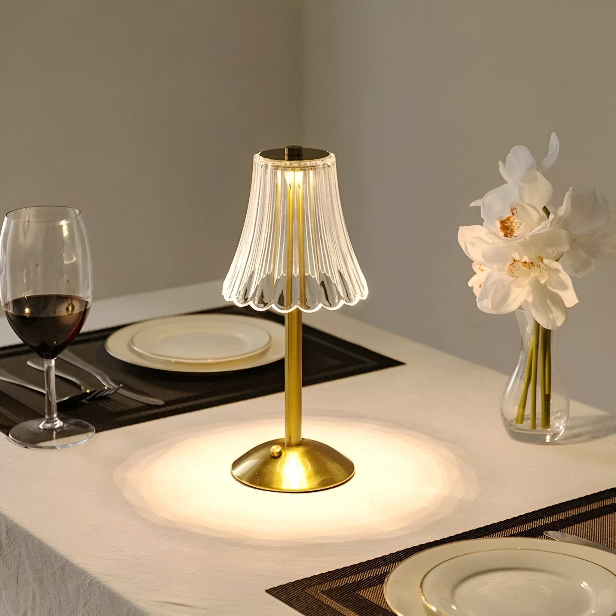 Kabellose Tischlampe mit elegantem und zeitlosem Design - Tischlampen - Cristine - Voldeva