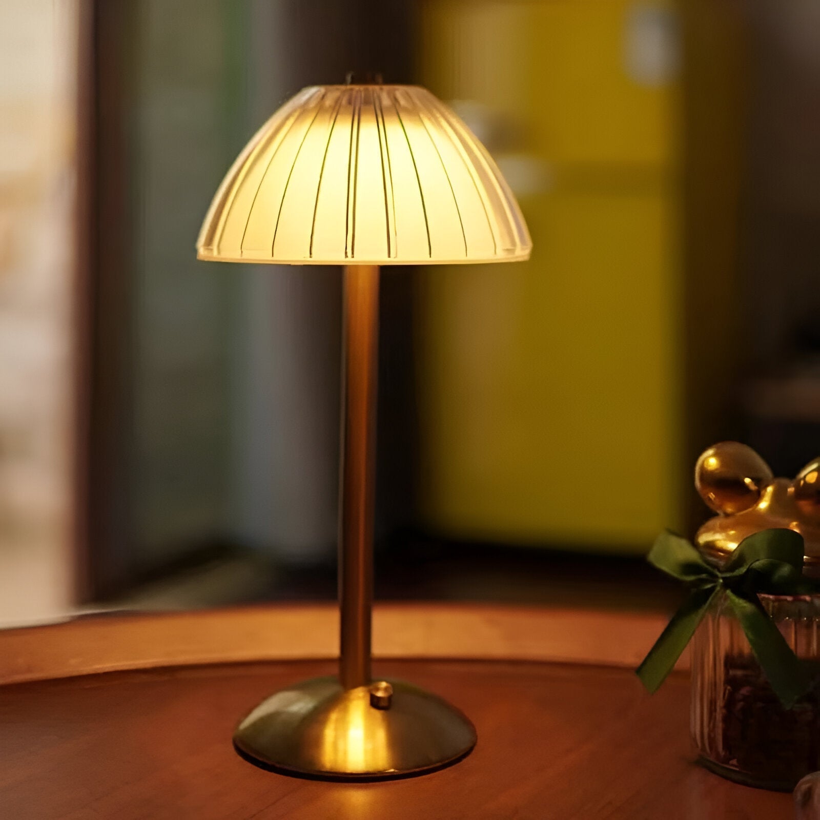 Kabellose Tischlampe mit elegantem und zeitlosem Design - Tischlampen - Haily - Voldeva