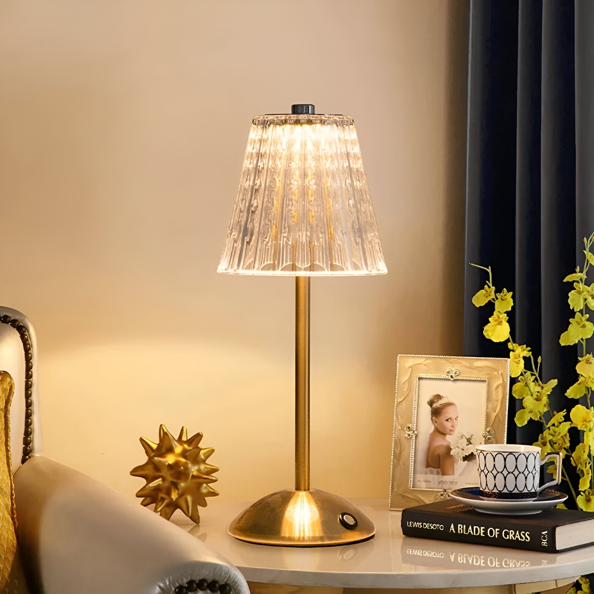 Kabellose Tischlampe mit elegantem und zeitlosem Design - Tischlampen - Scarlett - Voldeva