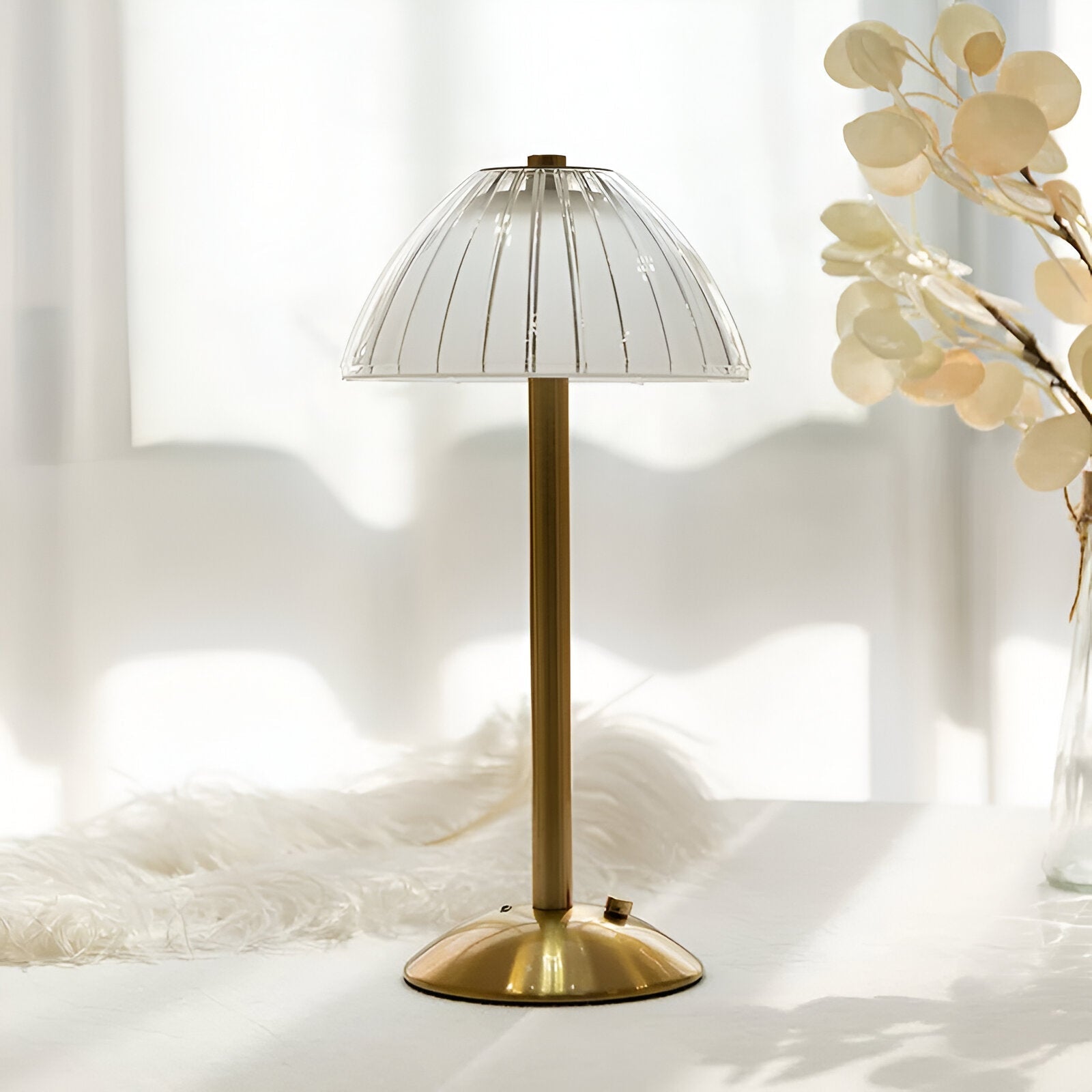 Kabellose Tischlampe mit elegantem und zeitlosem Design - Tischlampen - Haily - Voldeva