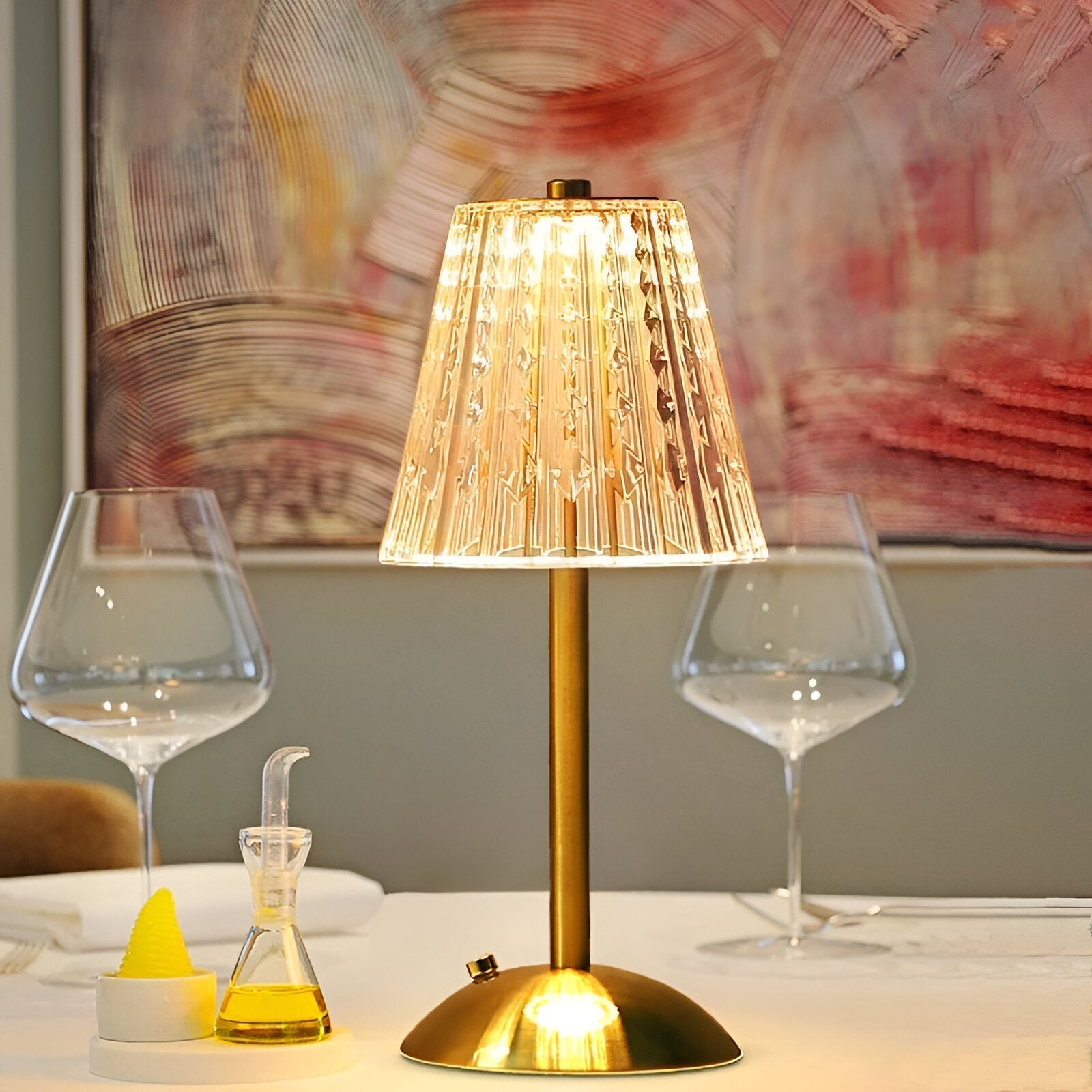 Kabellose Tischlampe mit elegantem und zeitlosem Design - Tischlampen - Scarlett - Voldeva