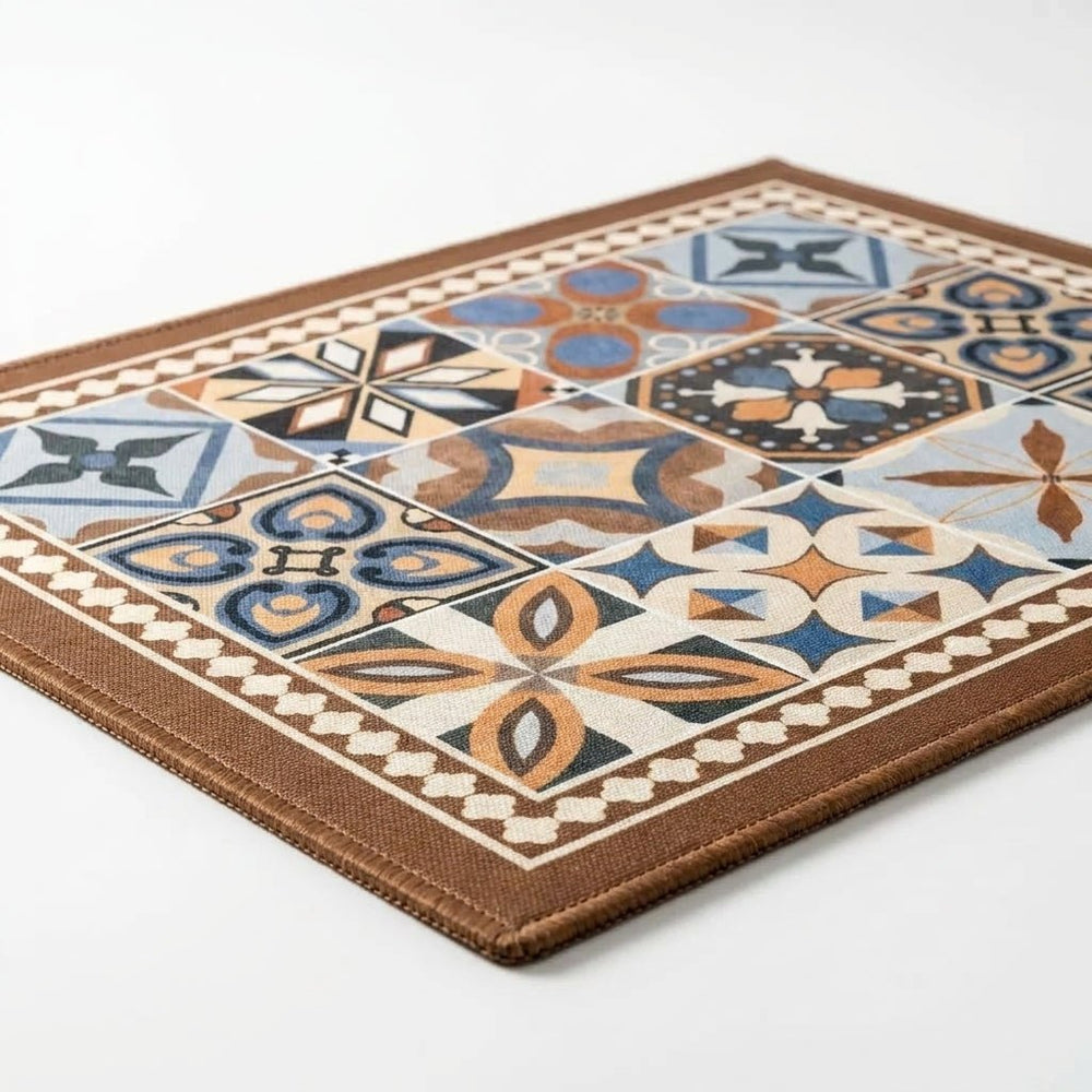 Kaffeemaschinen Unterlage Mit Saugfähigem Design Und Retro - Muster - Küche - Voldeva