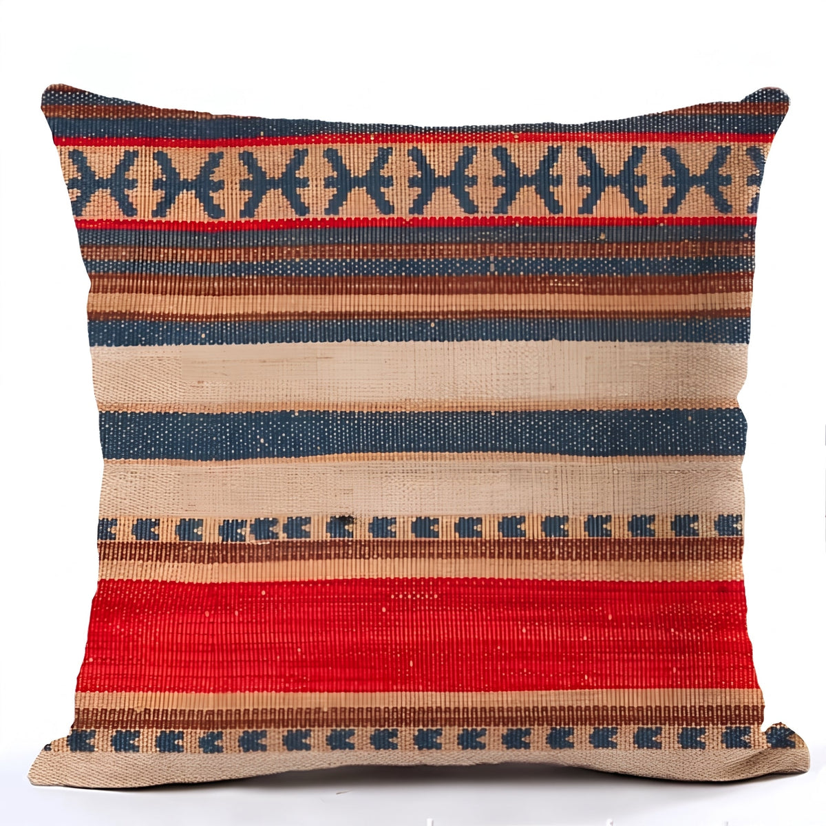 Kelim-Kissenbezug mit geometrischem ethnischem Muster - Chair & Sofa Cushion Covers - Desert - Voldeva