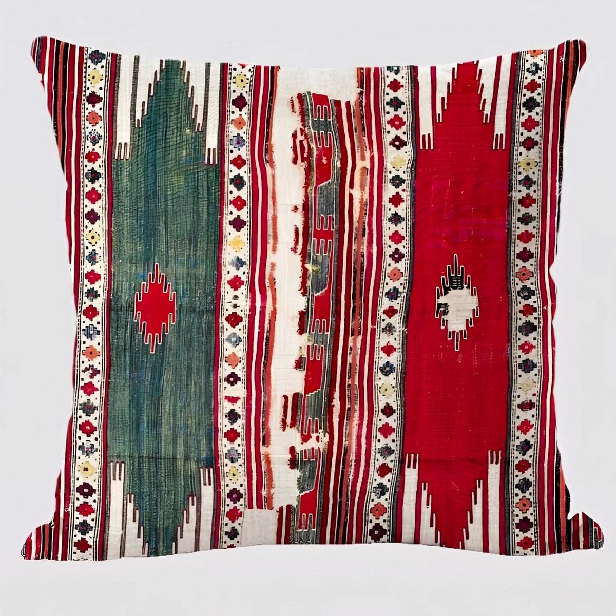 Kelim-Kissenbezug mit geometrischem ethnischem Muster - Chair & Sofa Cushion Covers - Navajo - Voldeva
